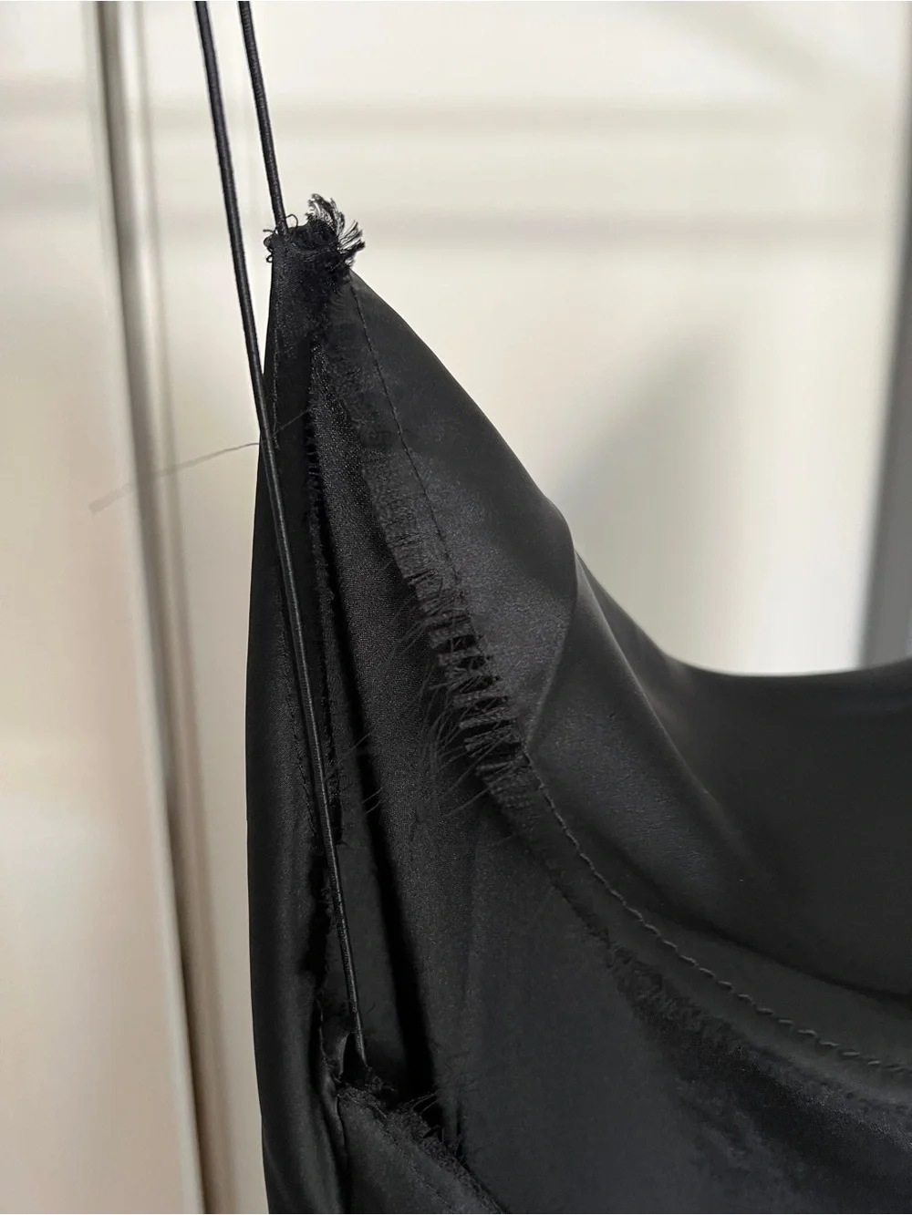 Cowl-Neck Midi Slip Dress w/ Low Back